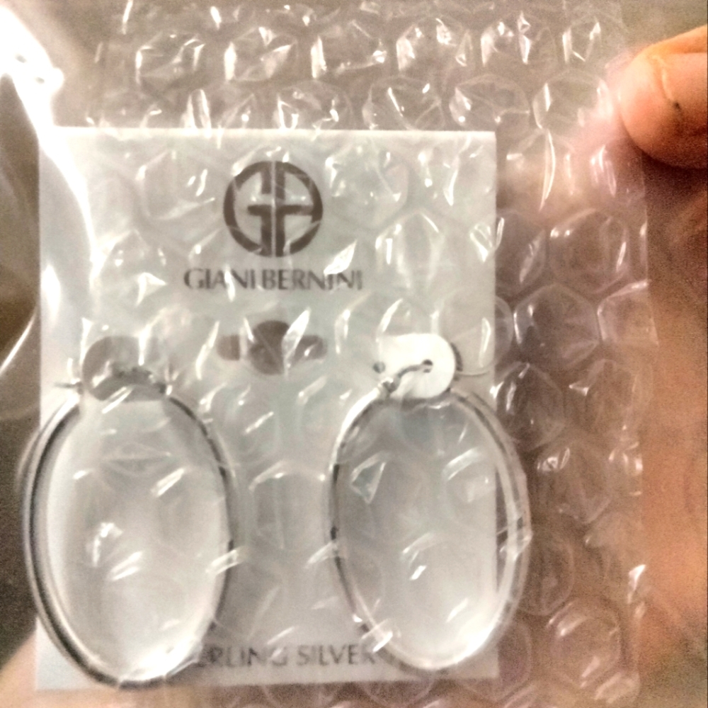 Sterling silver Italian earrings
